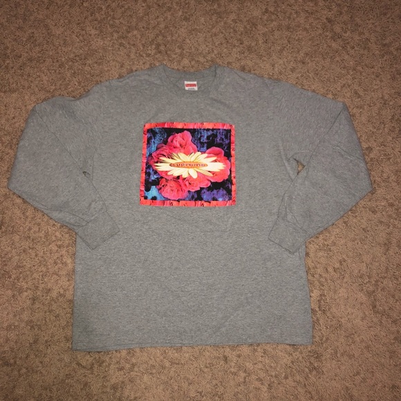 Supreme Other - Supreme Bloom Tee FW17 heather Gray medium
